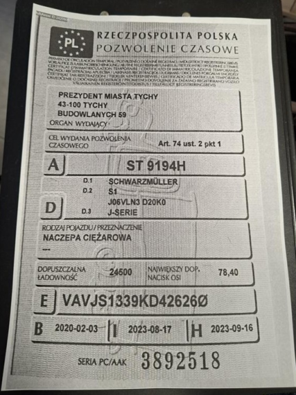 Zdjęcie przedmiotu: SCHWARZMULLER J-SERIE Високобортовий 