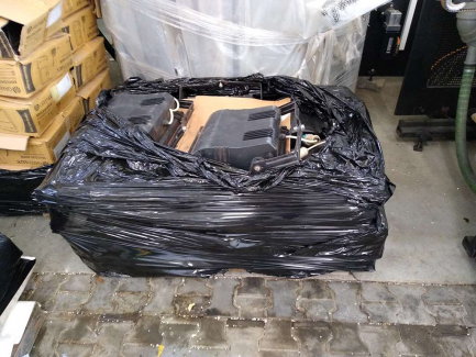 Zdjęcie przedmiotu: Football pneumatic hall, intended for temporary coverage of facilities, e.g. sports facilities. Jollers Plastbud Sp. z o.o. (60x40x11m)