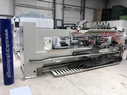 Zdjęcie przedmiotu: LAZZONI EXPERT 806 through-feed drilling machine