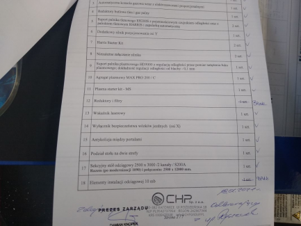 Zdjęcie przedmiotu: Automatic oxygen-plasma cutting machine Eckert Szafir