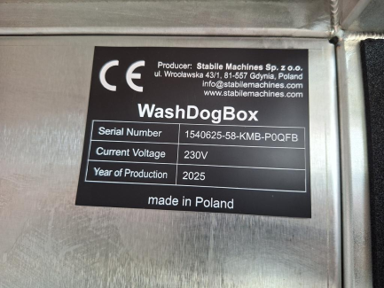 Zdjęcie przedmiotu: Мийка для собак самообслуговування WASH DOG BOX зі СТАНДАРТНИМ кіоском