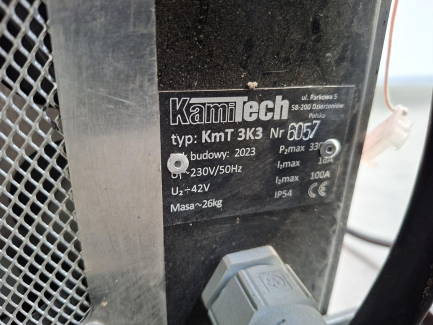 Zdjęcie przedmiotu: Automatyczna zgrzewarka elektrooporowa KAMITECH KMT 3K3