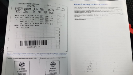 Zdjęcie przedmiotu: Volkswagen Golf Combi