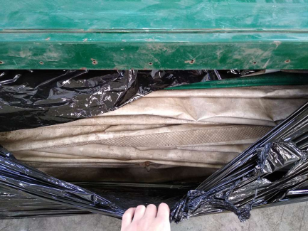 Zdjęcie przedmiotu: Football pneumatic hall, intended for temporary coverage of facilities, e.g. sports facilities. Jollers Plastbud Sp. z o.o. (60x40x11m)