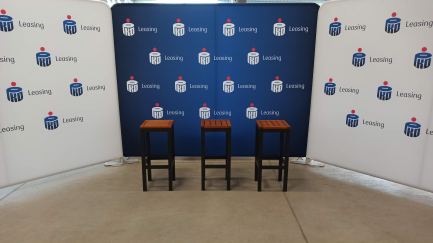 Zdjęcie przedmiotu: WIGO garden furniture - High stool Ginat G010631, RAL7021 - 3 pcs.