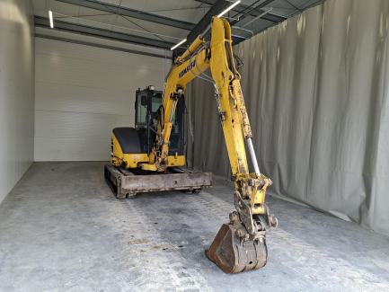 Zdjęcie przedmiotu: Minikoparka gąsienicowa KOMATSU PC55MR-5E0