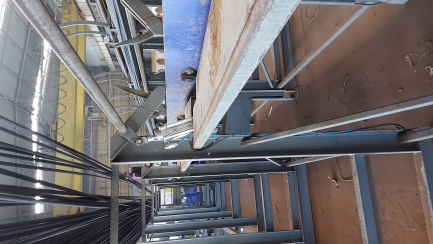 Zdjęcie przedmiotu: Rebar cutting line Shilt Engineering BV (Netherlands) Multibar 300