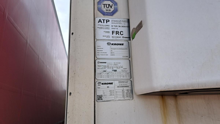 Zdjęcie przedmiotu: KRONE SDR 27 39.0t Refrigerator
