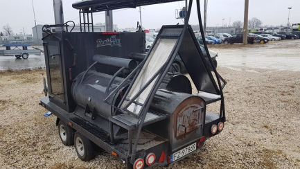 Zdjęcie przedmiotu: Wiosenne obniżki| Prowizja 1% Gastronomic trailer grill-smokehouse TA-NO