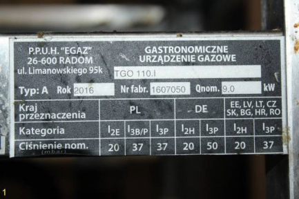 Zdjęcie przedmiotu: Catering equipment