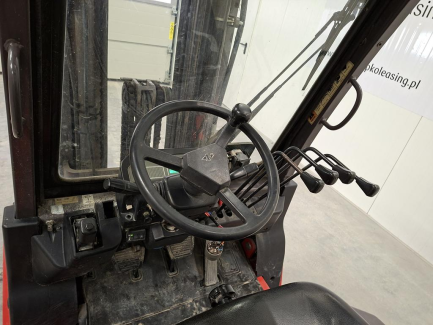 Zdjęcie przedmiotu: W&oacute;zek widłowy HANGCHA CPQD25N-RW22 + Chwytak rurowy do blok&oacute;w pianki Malik MFMS20D-080A