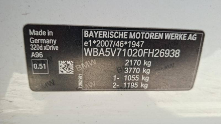 Zdjęcie przedmiotu: BMW 320D xDrive M Sport Steptronic