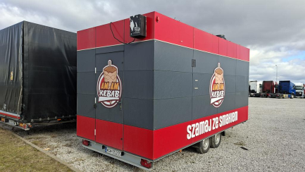 Zdjęcie przedmiotu: Przyczepa gastronomiczna ZP352 TRAILERS