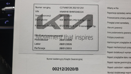 Zdjęcie przedmiotu: Kia Sorento 2.2 CRDi Prestige Line 4WD DCT 7os.