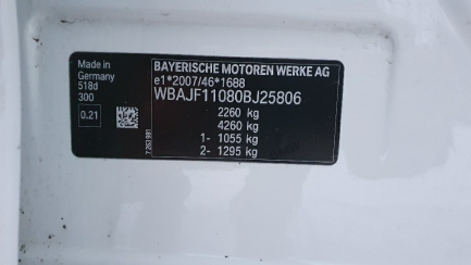 Zdjęcie przedmiotu: Bmw 518D aut