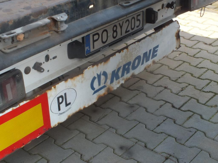 Zdjęcie przedmiotu: Original price PLN 22 000 NET KRONE SD Curtain trailer