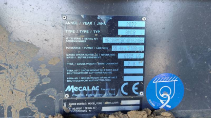 Zdjęcie przedmiotu: Mecalac 8MCR crawler excavator