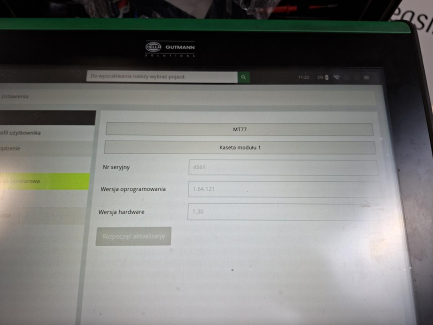 Zdjęcie przedmiotu: Tester diagnostyczny HELLA GUTMANN MEGA MACS 77