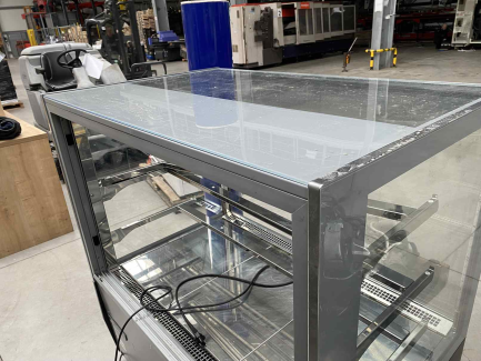 Zdjęcie przedmiotu: Witryna cukiernicza ISA Metro St VP SERVITA L1300 RV wym.1300x833x1350mm 