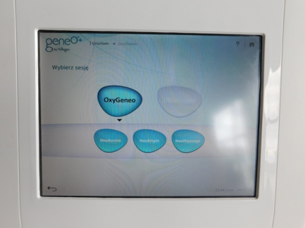 Zdjęcie przedmiotu: Skin care device Pollogen Geneo + Oxy Geneo ver. 2.2.10