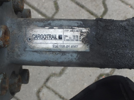 Zdjęcie przedmiotu: Przyczepa skrzyniowa i kurtynowa z osiami centralnymi PLANDEX PTL 18