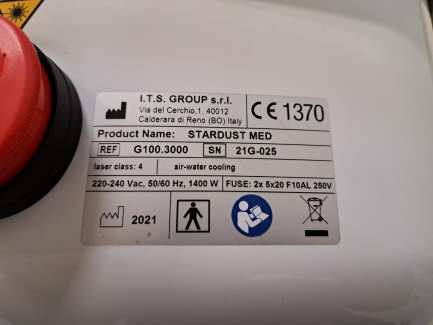 Zdjęcie przedmiotu: Laser diodowy ITS STARDUST MED