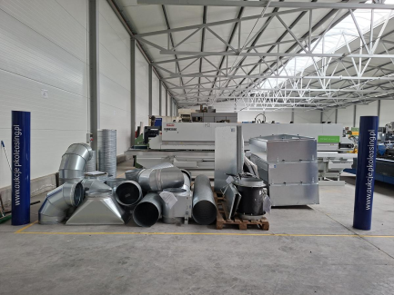 Ventilation system for the paint shop
