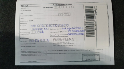 Zdjęcie przedmiotu: Toyota Auris Hatchback