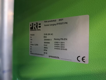 Zdjęcie przedmiotu: PRE Edward Biel EVB 2M AC charging station