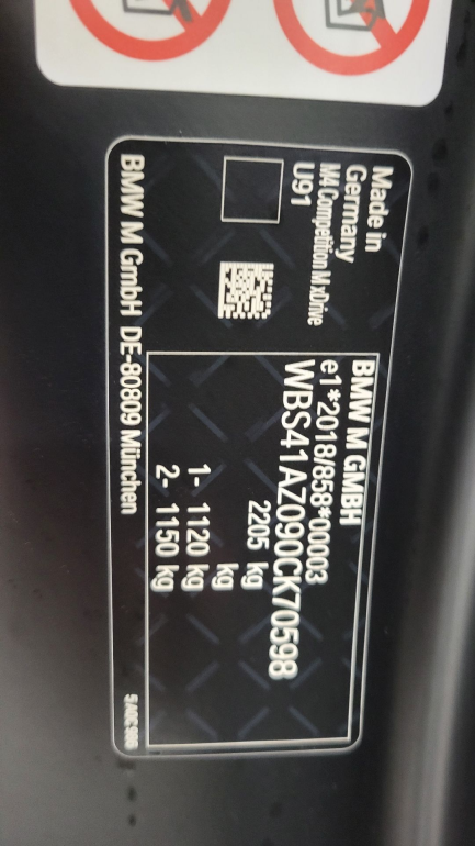 Zdjęcie przedmiotu: BMW M4 Competition M xDrive sport-aut