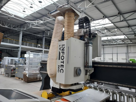 Zdjęcie przedmiotu: Frezarka CNC INFOTEC 3121 EVO BASIC