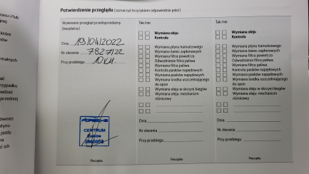 Zdjęcie przedmiotu: Porsche 718 Cayman GPF PDK Oświadczenie o utracie DR