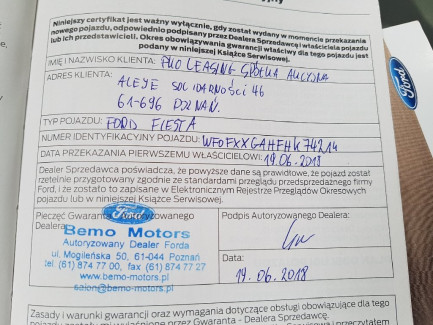 Zdjęcie przedmiotu: Ford Fiesta 1.0 EcoBoost ST-Line ASS