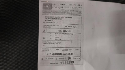 Zdjęcie przedmiotu: Renault Master FWD dCi E6 3.5t L3H1 Pack ClimS&S+E