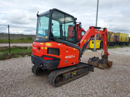 Zdjęcie przedmiotu: Kubota KX027-4 mini excavator