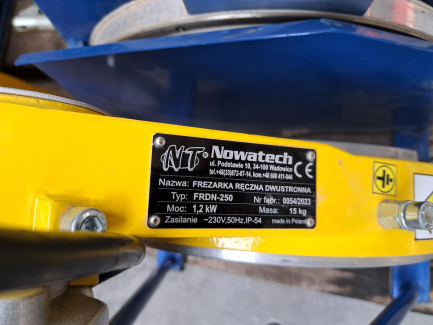 Zdjęcie przedmiotu: NOVATECH ZHCN-250 E hydraulic butt welding machine