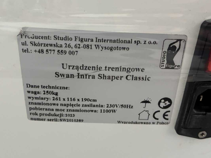 Zdjęcie przedmiotu: Studio Figura Swan Intra Shaper Classic Training Device
