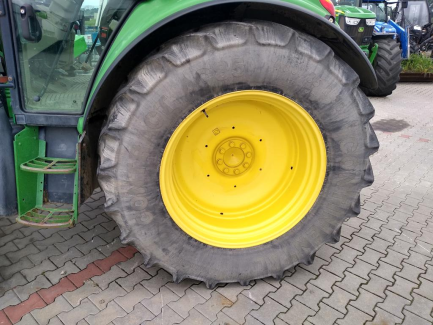 Zdjęcie przedmiotu: John Deere 6430 tractor + KNOCH I front loader