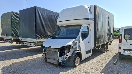 Renault Master FWD 2.3 dCi E6 3.5t L3H1 Extra S&S+E Oświadczenie o utracie DR Brak kluczy