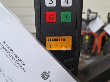 Zdjęcie przedmiotu: Wózek paletowy elektryczny BT Tyro LHE130