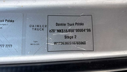 Zdjęcie przedmiotu: Mercedes-benz Actros E6 25.0t + PLANDEX PTL18 18.0t