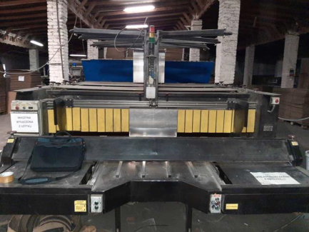 Zdjęcie przedmiotu: Rotary line designed for printing and cutting out boxes and flap boxes made of corrugated cardboard KOBOX SLOT 45 3KR 2500