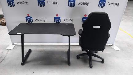 Zdjęcie przedmiotu: Biurko gamingowe SMX CHAD 2 120cm + Fotel gamingowy SMX Katla