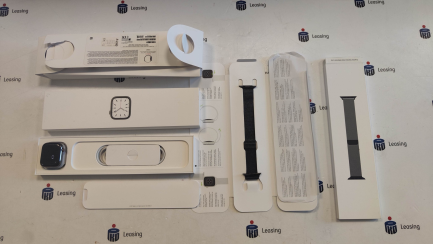 Zegarek / Smartwatch Apple Watch 7 45mm GPS + Cellular stal nierdzewna w kolorze mocnego grafitu z bransoletą mediolańską w kolorze mocnego grafitu kod prod. MKL33WB/A