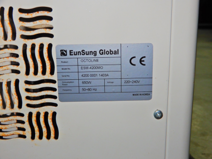 Zdjęcie przedmiotu: EUN SUNG GLOBAL OCTOLINE ESM-4200MO device for multi-functional face and head skin care