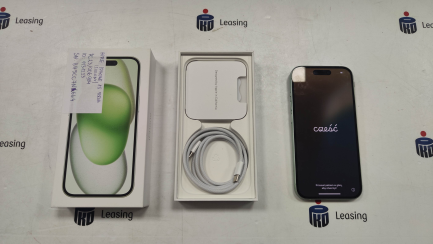 Zdjęcie przedmiotu: Telefon / Smartfon Apple iPhone 15 128GB zielony kod prod. MTP53PX/A