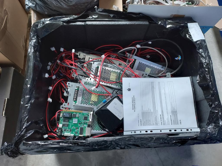 Zdjęcie przedmiotu: SCEO EASY LED V4 modular LED screen with a light structure