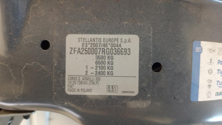 Zdjęcie przedmiotu: Fiat Ducato 35 2.2 H3-POWER E6.4 3.5t L3H2 Oświadczenie o utracie DR