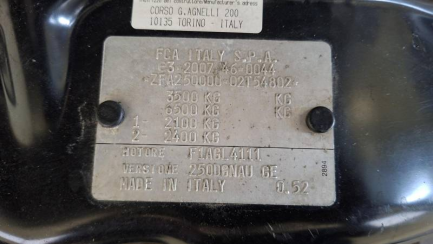 Zdjęcie przedmiotu: FIAT/WIDAR DUCATO MAXI 2.3 M-jet E6d 3.5t L4