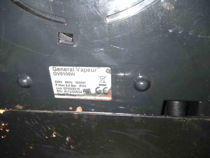 Zdjęcie przedmiotu: General Vapeur Easy steam vacuum car wash